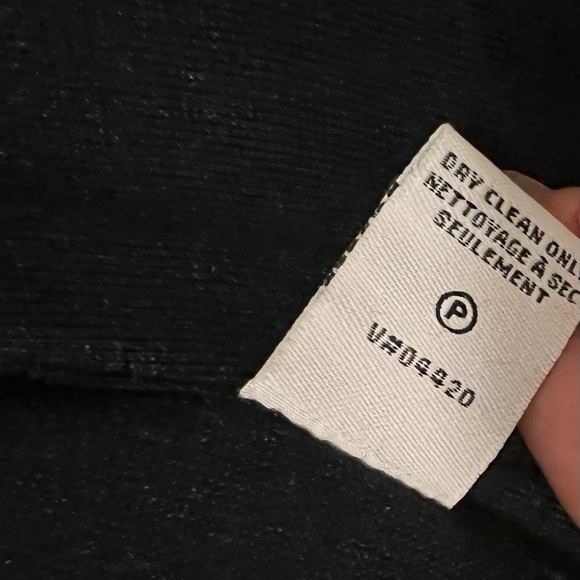 Diane Von Furstenberg Linda Wrap Dress Black Sz L - Picture 8 of 9